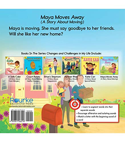 Ready Readers Miller Rourke Educational Media Maya Moves Away: A Story About Moving―Children'S Book About Moving And Making New Friends thumb #1