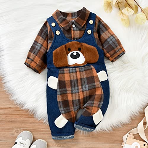 Dazzerake 2 Pezzi Completo da Neonati Pantaloni