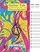 Guitar Tab Manuscript Paper Purple lines colorful background cover, 100 pages - Large(8.5 x 11 inches)