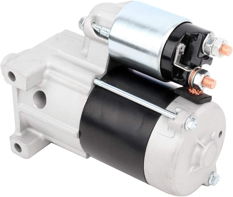 Starter Starters Compatible AM127877 435-012 for John Deere Mowers-Z-Trak 657/ 657A/667/667A/727/ 727A All for Kawasaki 23HP for KUBOTA Tractors-Lawn T1770 2005-Bk FH GH500V 17HP Gas