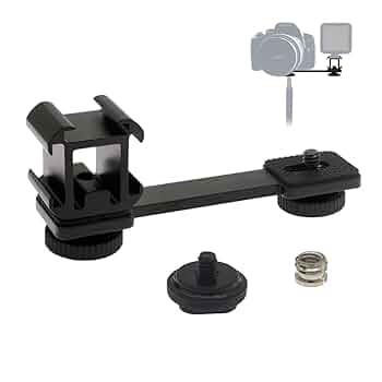 Amazon.co.jp: Zeetain 2つのシューマウント 1/4ネジのホット