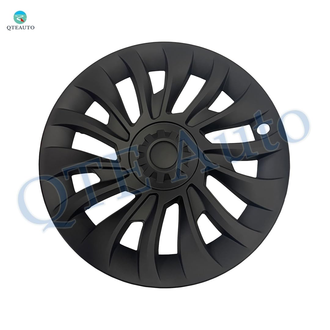 PM Auto Set 4 Wheel Covers Refresh Edition Hubcaps For 2023-2025 Tesla 3 18 inch Wheel