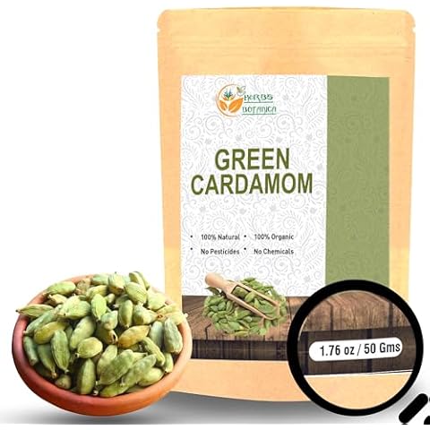 Herbs Botanica Green Cardamom Pods Cover