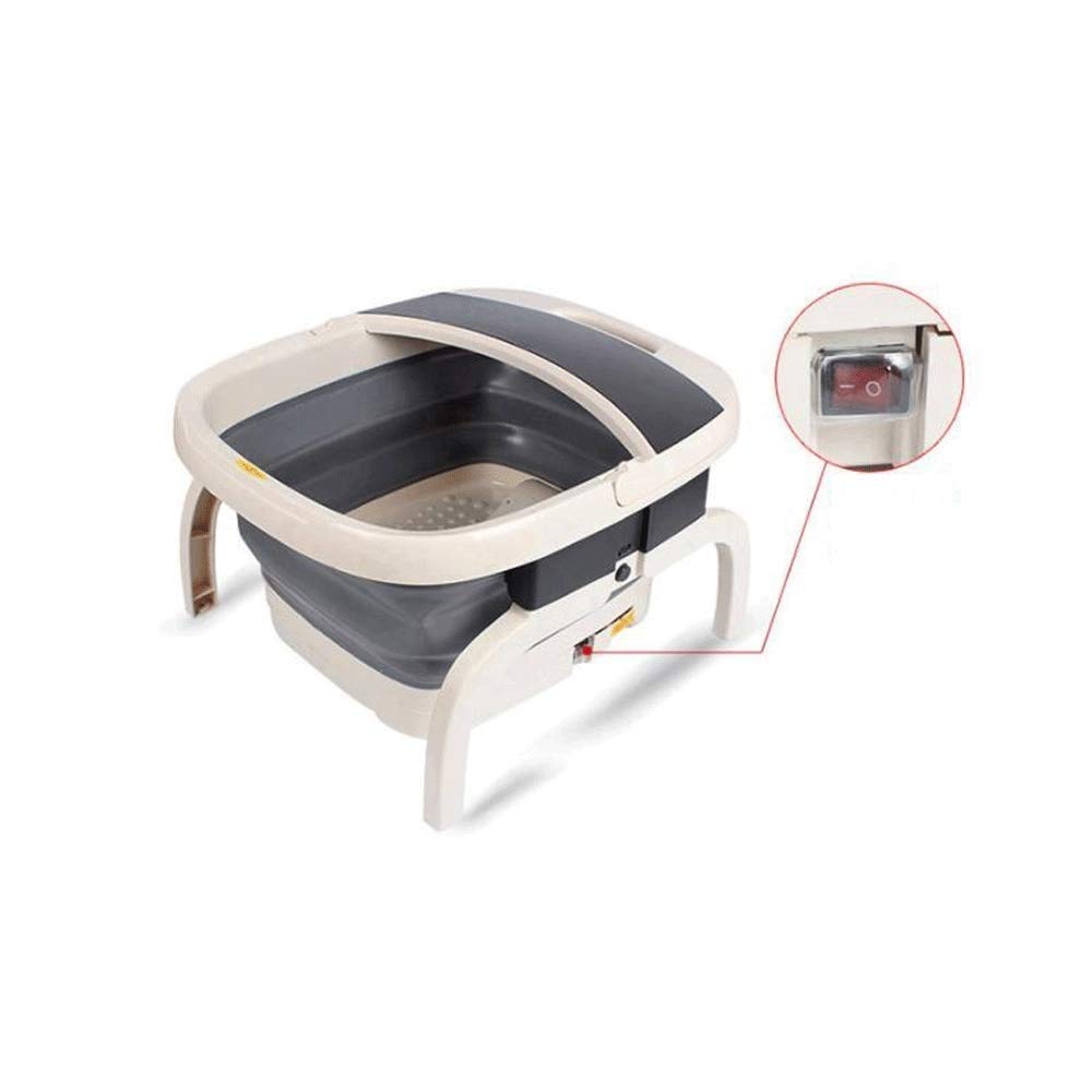 Pediluvio, Vaschetta per pediluvio pieghevole Pediluvio con riscaldamento elettrico Lavabo automatico Pedicure domestico Barile per pediluvio Vaschetta per pediluvio con riscaldamento a temperatura