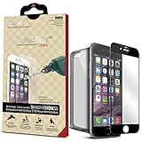 iCarez [Full Fit Tempered Glass] for Black Color Apple iPhone 6 6S Plus 5.5