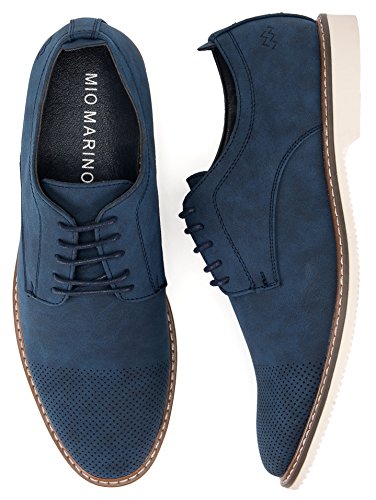 Image of Marino Men's Oxfords Casual Dress Shoes - Comfortable and Breathable Premium Leather Shoe with Rubber Sole