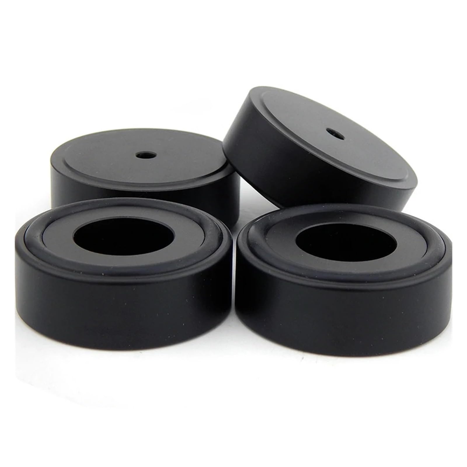 Wzmacniacz Głośnik Podnóżek Dekoder Komputer Audio Podwozie Bufor Absorpcja Tłumienie Aluminiowe Nóżki Maty 44 * 16mm(Faint Gold)