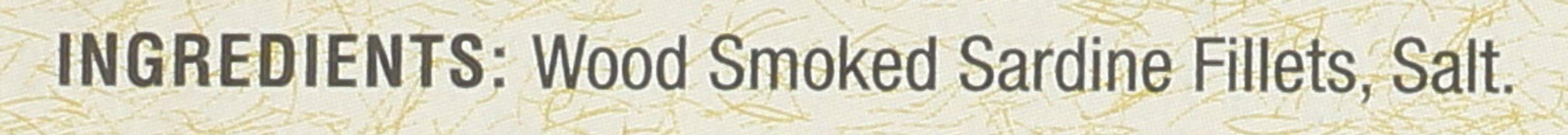 Bar Harbor Wild Smoked Sardine Fillets, Skinless Boneless, 6.7 Ounce