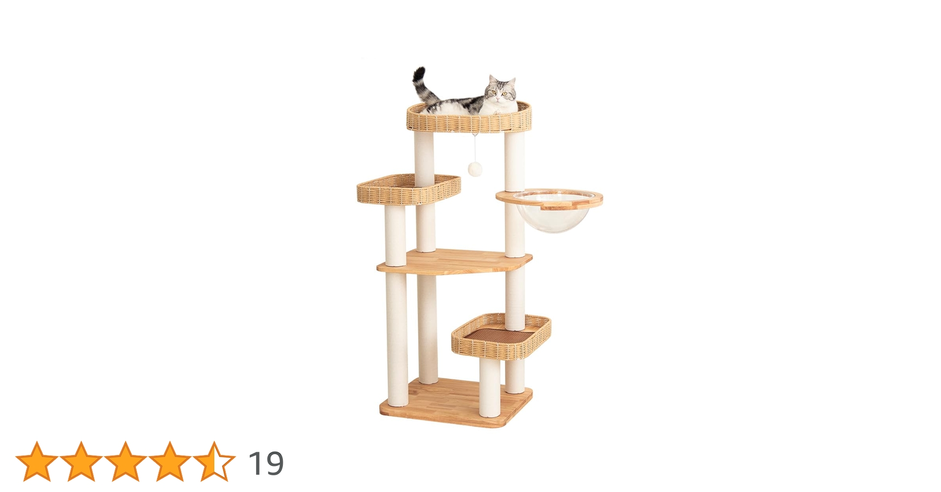 キャットタワー 木製 大型 天然木使用 据え置き 大型猫 おしゃれ ラバーウッド 楽天市場】キャットタワー 木製 大型猫 おしゃれ 天然木使用