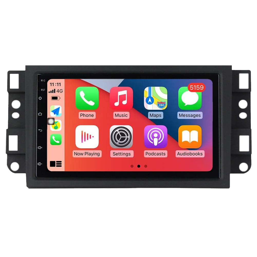 RoverOne Car Radio CarPlay GPS Navigation for Chevrolet Lova Captiva Gentra Aveo Epica 2006-2011 Android Auto Stereo Bluetooth Head Unit DSP Touch Screen