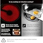 Lazy-K-Induction-Cooktop-Mat-Silicone-Fiberglass-Scratch-Protector-for-Magnetic-Stove-Non-slip-Pads-to-Prevent-Pots-from-Sliding-during-Cooking-Square-9inches-Black