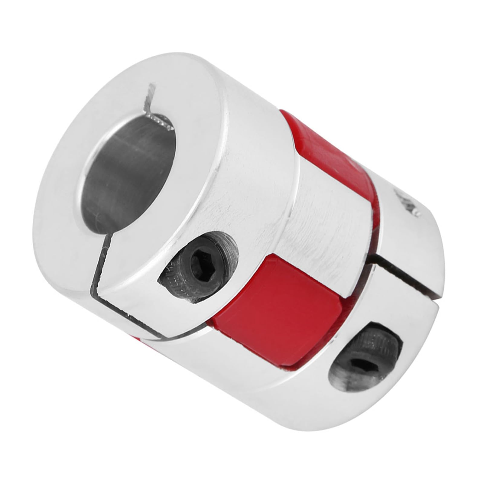 1pc Aluminum Alloy Plum Shaft Coupling Connect Excellent Bearing, Vibration Damping, Electrical Insulation for Various Machinery with Speed Equipment (12mm-12mm)