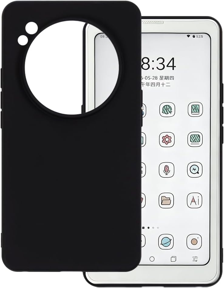 Case and Wrist Strap for Bigme HiBreak Dual - Black+Gold image 2