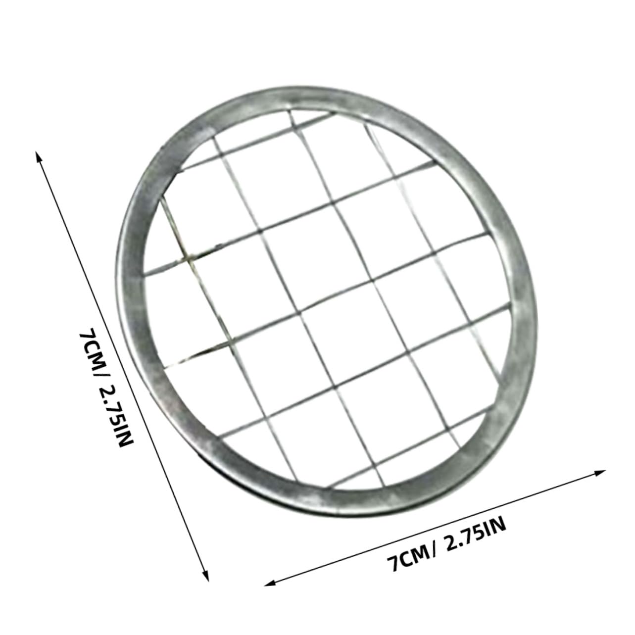 CIYODO Flower Frog for Jar Lid 10pcs Stainless Steel Grids for Beautiful Arrangements