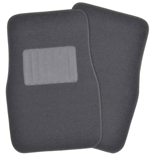 Image of BDK MT-300-CC Charcoal Deluxe Carpet Mat, 4 Piece