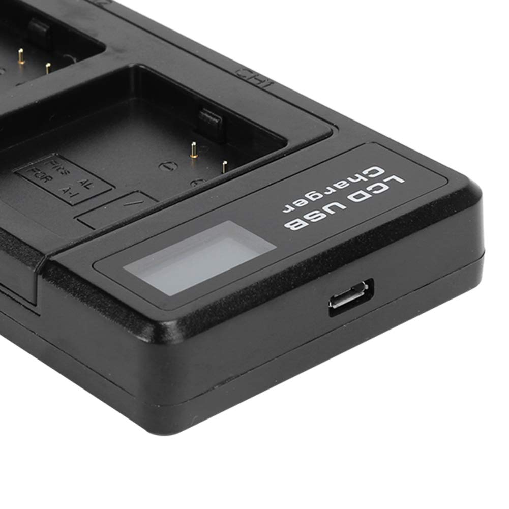 Cargador de Batería con Ranuras Duales y Pantalla LCD para Pro y Pro 2, 2 Baterías de Litio de 2440 MAh, Construcción ABS de