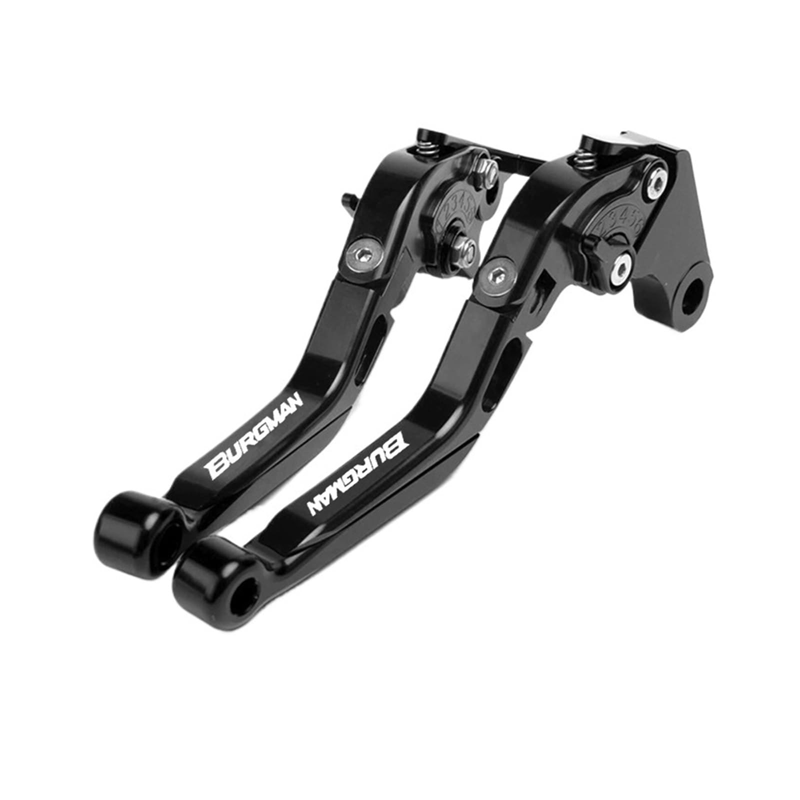 Wnftyske Black Z Motorcycle Brake Clutch Lever Pivot Levers For Suzuki An/Uh Burgman 150/200/250/400 Motorcycle Accessories Clutch Lever Brake Lever Extendable Foldable Adjustable Levers