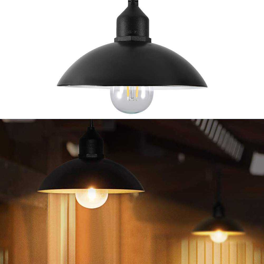 Alvinlite Lampada a Sospensione per Esterni Luci solari a LED per tettoia Solare con Pannello Solare Regolabile per Illuminazione Domestica da Giardino con Veranda