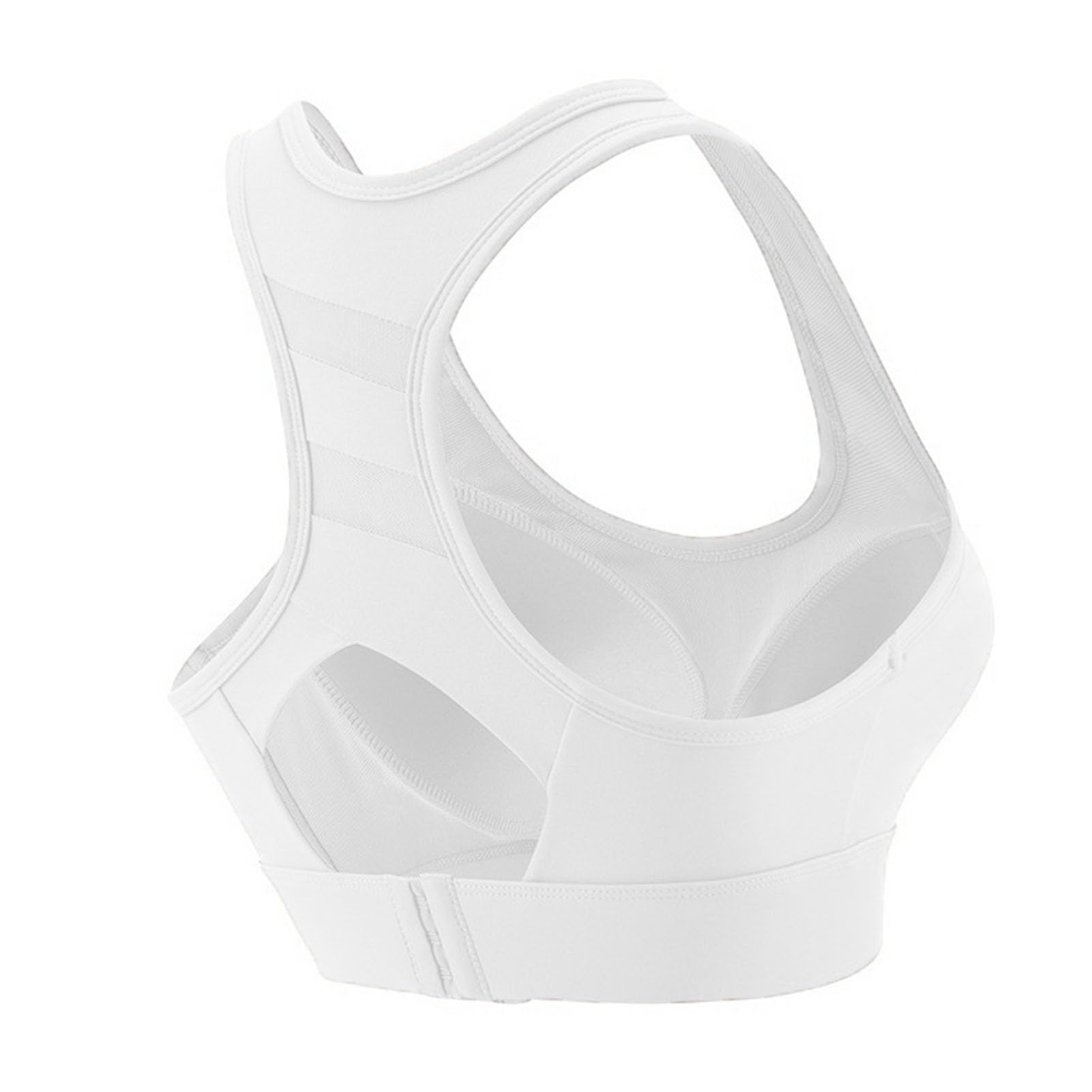 matumou Women Racerback Sports Bra High Padded Supportive Bra Gym Active Yoga Bra for Workout Running