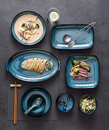 Qeeadeea Tigelas De Cereais De Cerâmica, 400ml Tigelas De Sopa De Missô,tigela De Porcelana, Tigelas