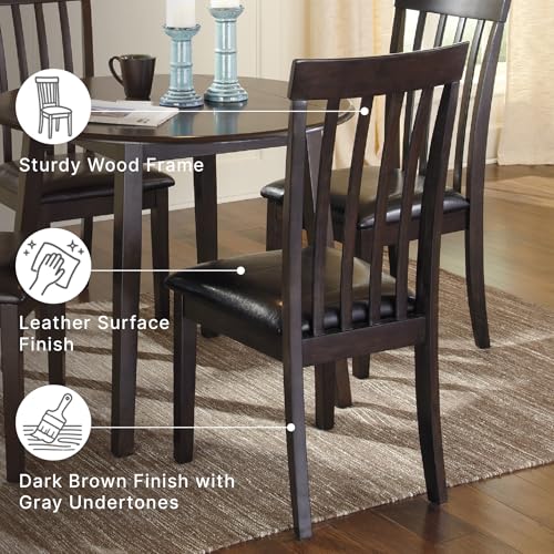 Image of Signature Design by Ashley Hammis Dining Chair, Set of 2, Dark Brown
