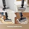 dreame H12 Pro Ultra Aspirateur Eau et poussière, Lavage 60 °C, Séchage 30 Min, Nettoyage Auto Double Rotation avec Racleur Résistant, Aspiration 16 kPa, Brosse 2 Bords, Détection Intelligents