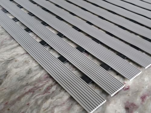 VinTread Mat Vinyl Wet Area Floor Matting for Swimming Pool Shower Sauna SPA Bath Tub Bath Splash Matting Water Drain Wet Flooring Anti-Slip Indoor/Outdoor by VinTek