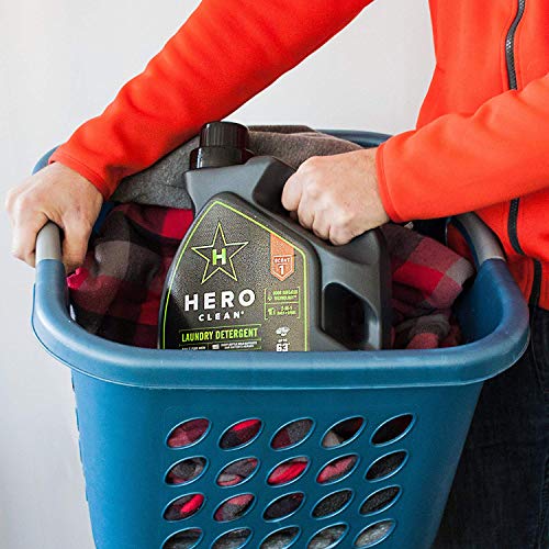Image of Hero Clean Liquid Laundry Detergent, Scent 1, 50-Fluid Ounce