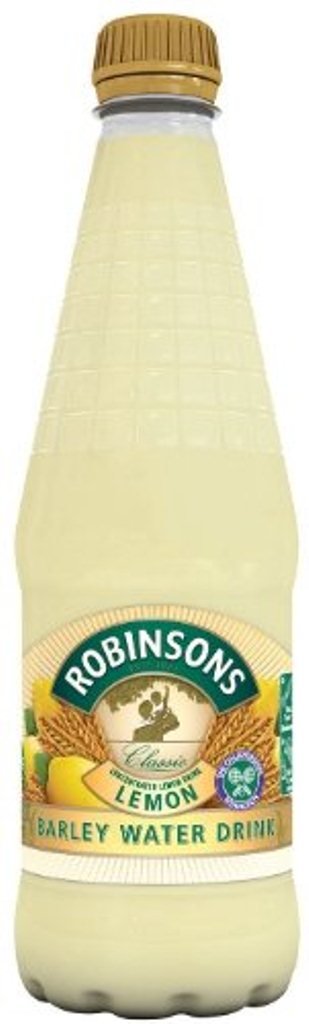 Robinson's Barley Water, Lemon, 33.8 Ounce Bottles