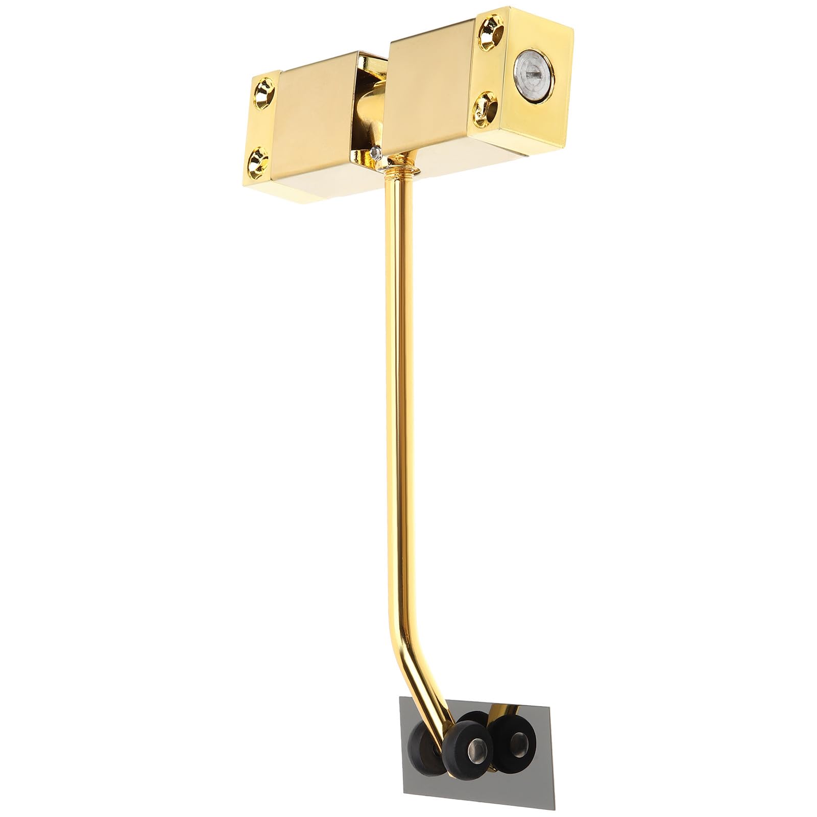 Cierrapuertas automático de resorte dorado para puertas interiores y muebles del hogar