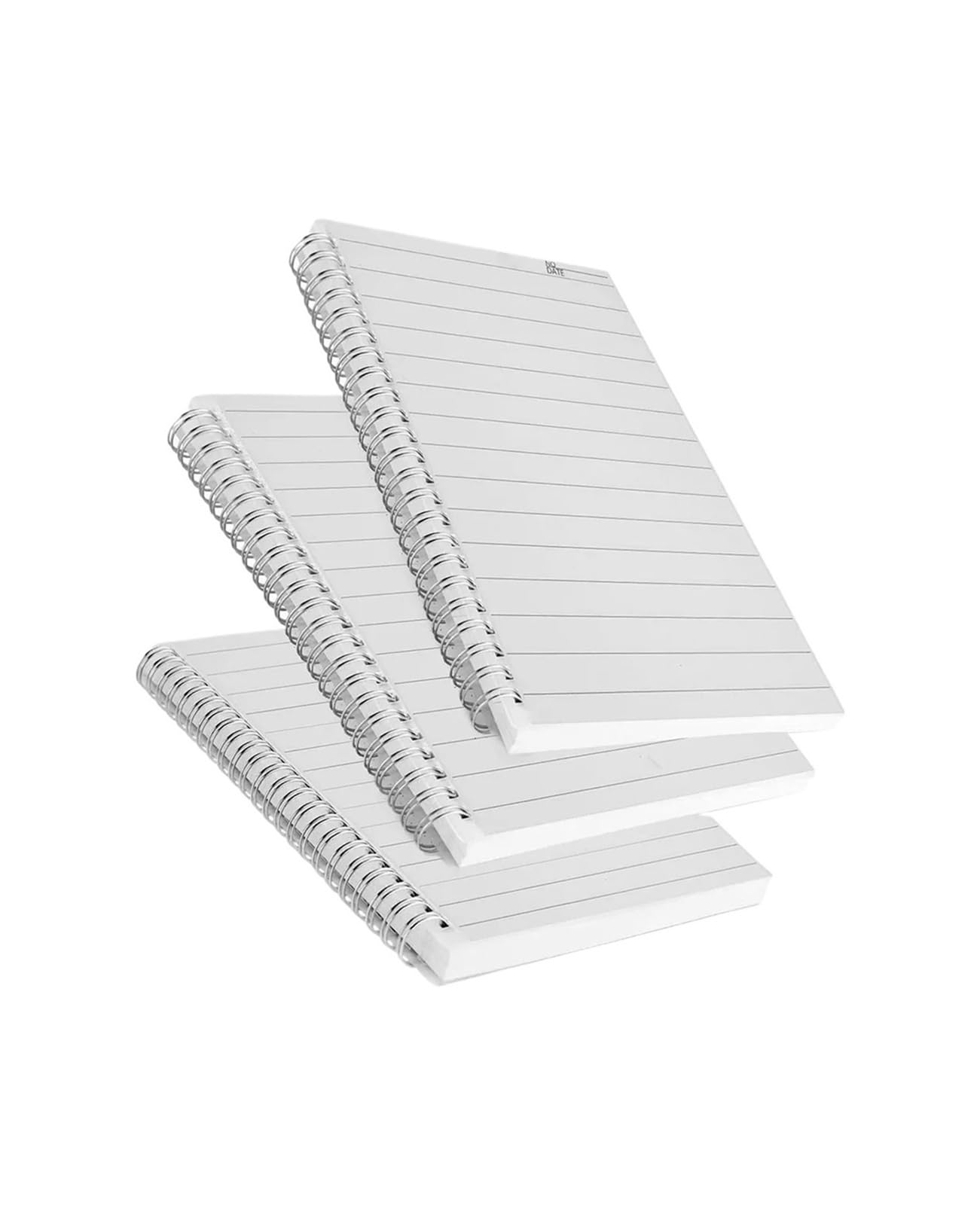 Spiral Notizbuch A4 A5 B5 Line Coil Notebook 120 Blatt/240 Seiten mit Gummiband Sde Flip Spiral Book for Studenten(A4)