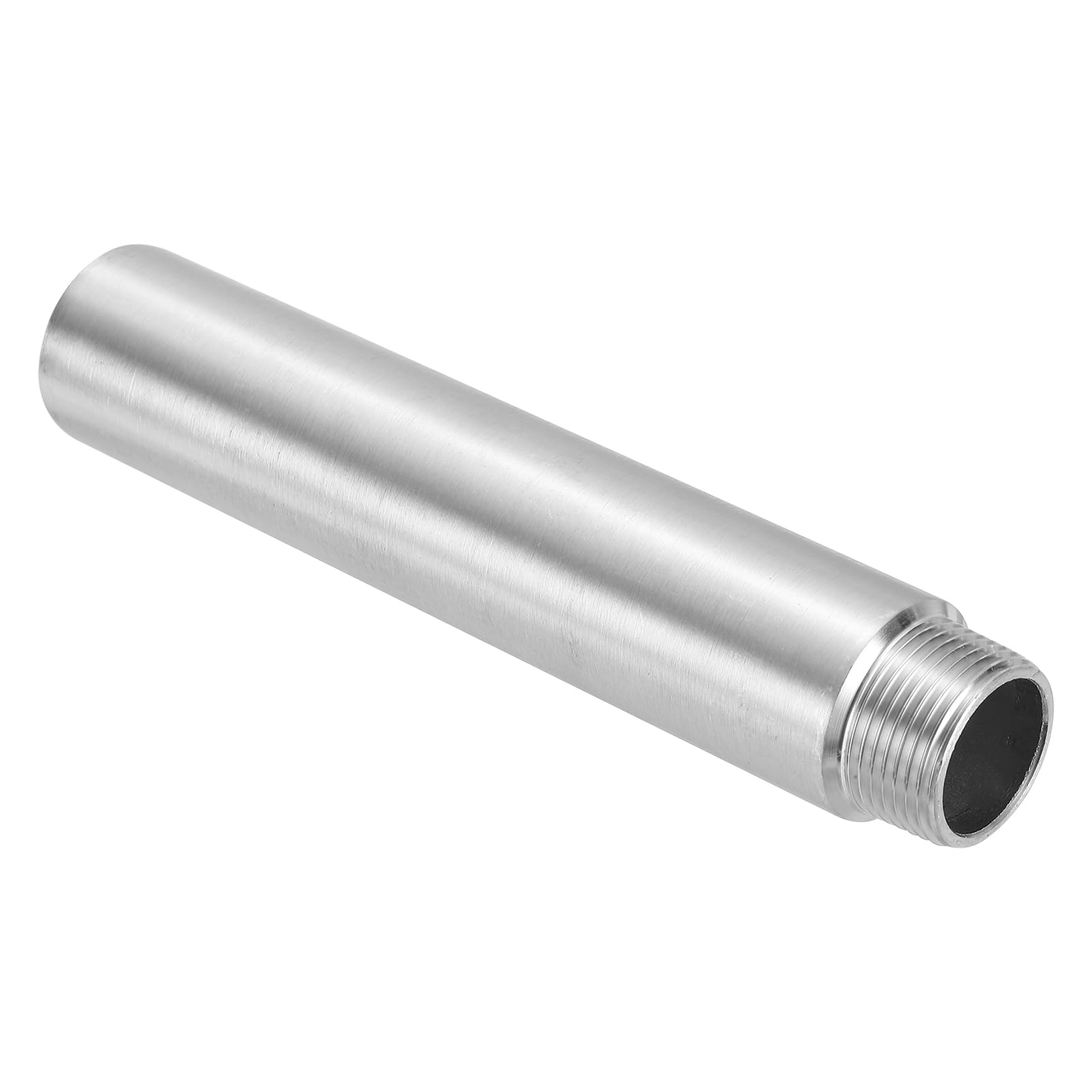 Raccord de tuyau acier inoxydable G1" pour installation arrosage jardin et rénovation cuisine 200mm