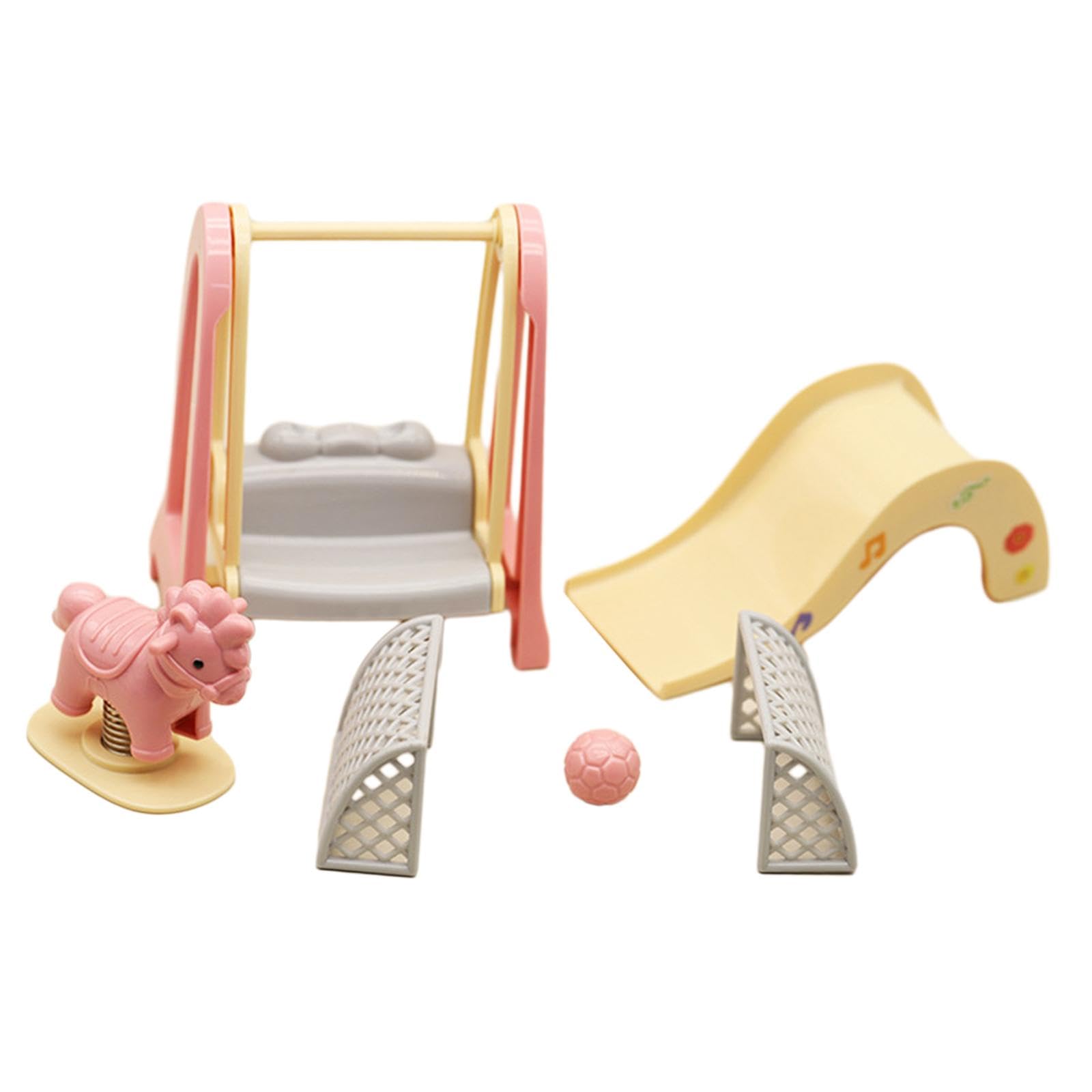CALANDIS™ 1:12 Scale Dollhouse Amusement Park Miniature Ornaments for Kids Girls Gifts | Furniture & Room Items | Dollhouse Miniatures-image-15