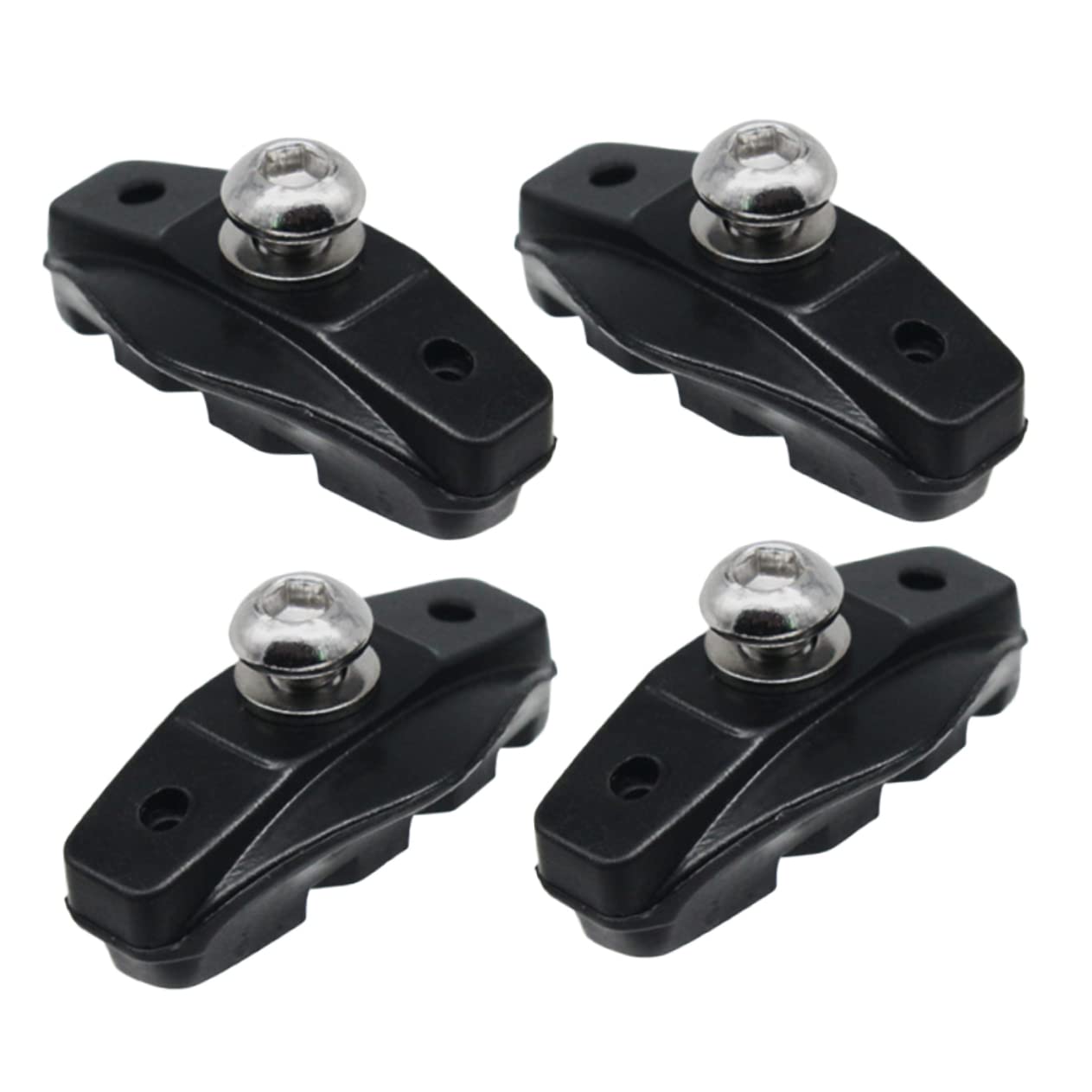 Sosoport Bremsbelagsatz Fahrradbremsbeläge Bremsbeläge Fahrrad Pads Teile Unterlage Fahrradbremse Bremsbeläge Für Fahrrad Bremsen Für Fahrräder Rennradbremsbeläge Schwarz