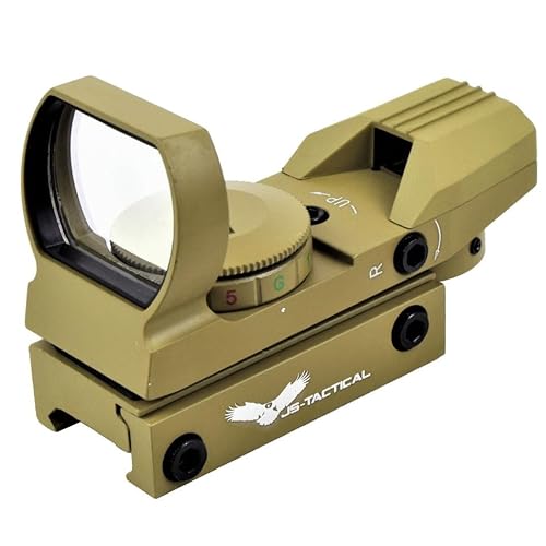 JS-Tactical Red Dot Compact 15x35 Tan | Vizier voor geweren, jachtgeweren en luchtpistolen 15x35 Exclusief sportgebruik