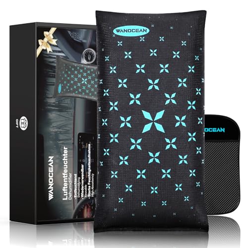 Deshumidificador de coche, Deshumidificador Coche 1KG cojín deshumidificador para ventanas de coche empañadas