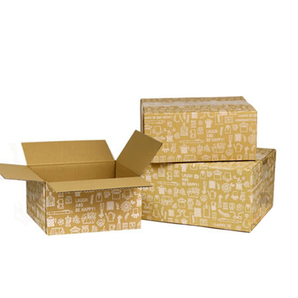 Amazon | ダンボールワン ダンボール （段ボール箱） デザイン印刷