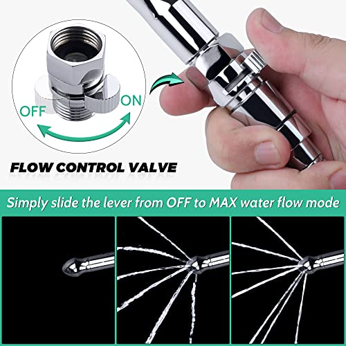 V-Frankness Shower Enema Kit With 100 Inches Hose, Water Control Valve, And Diverter, Colonic Douche System Cleaner For Men And Women #TOP1