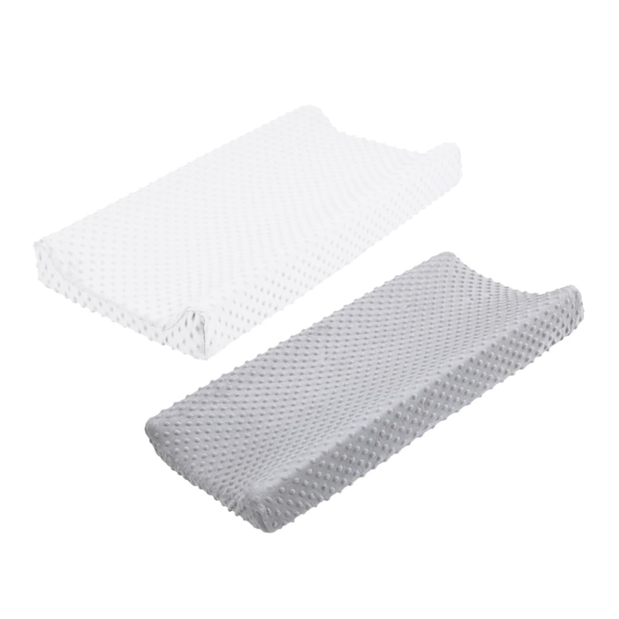 ULDIGI Infant Diaper Changing Pad Covers Set of 2 Soft Polyester Easy to Clean Reusable