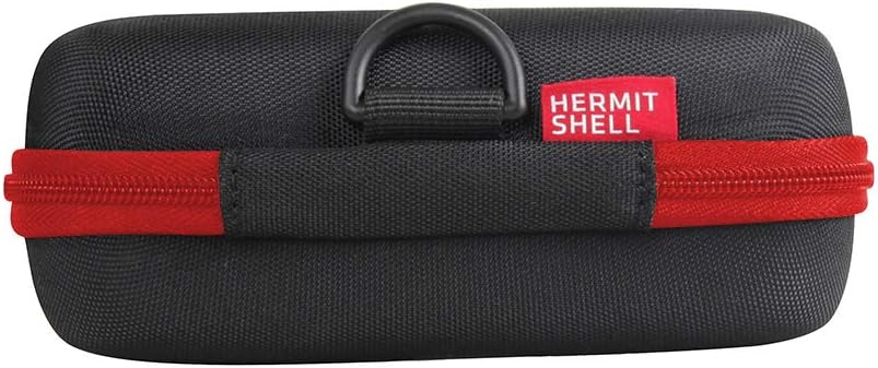 Hermitshell Travel Case for Holy Stone HS190 / DROCON Foldable Mini Nano RC Drone (Black + Red Zipper)