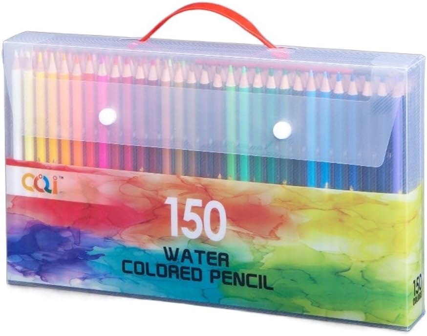 FUOEN 色鉛筆 150 色水溶性芯色芯秘密の庭手描き色芯
