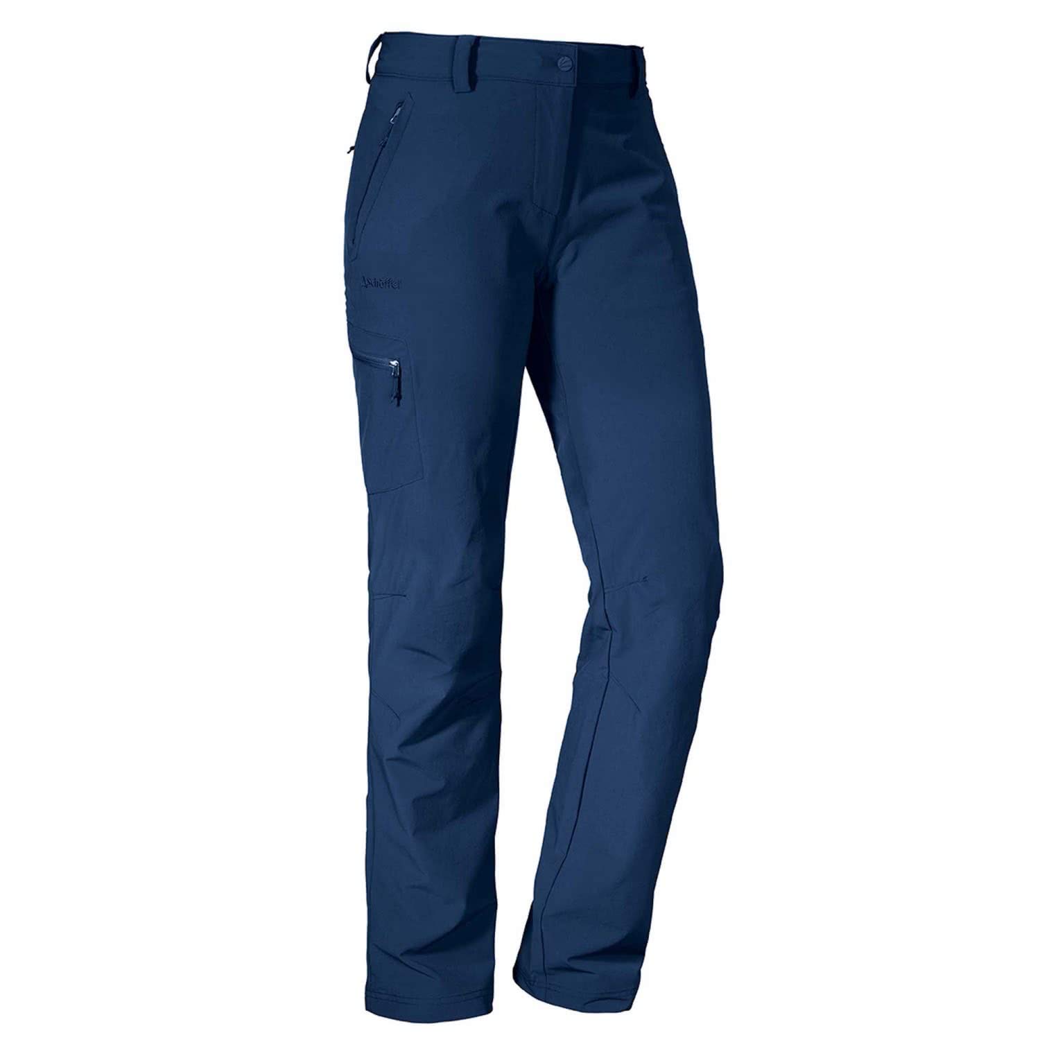 Schöffel Pants Ascona - Pantalones de Senderismo Ligeros y cómodos para Mujer, versátiles Pantalones de Exterior con Ajuste óptimo y prácticos Bolsillos Mujer