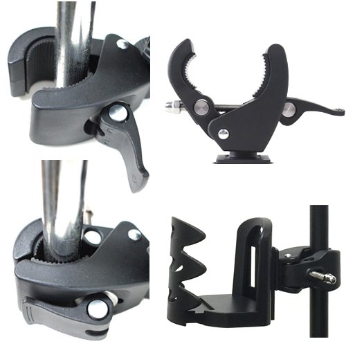 image for AccessoryBasics 360° Rotation Musician Drinks Water Cup Holder Clamp 