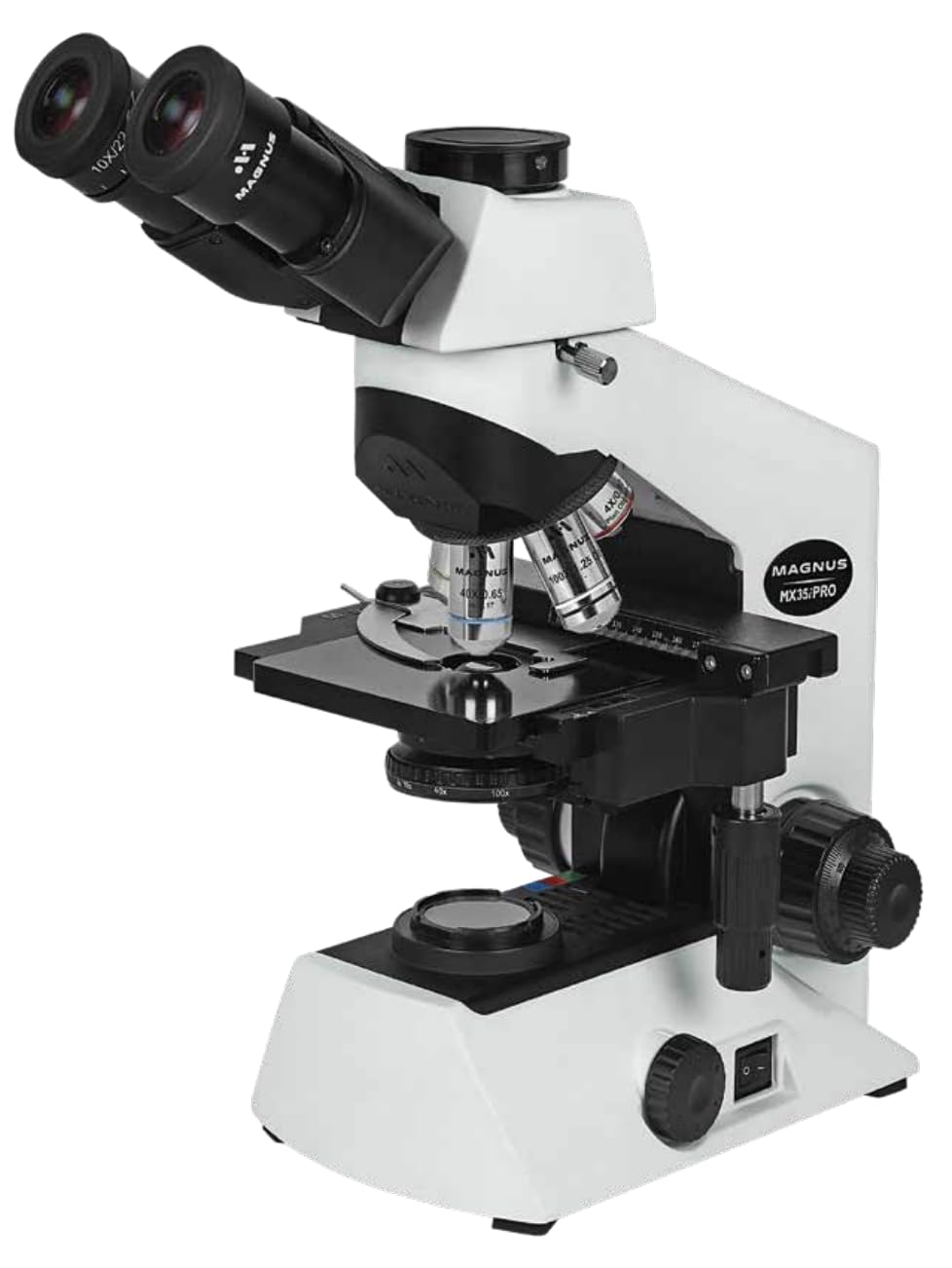 Magnus MX-35i Pro TR.LED Trinacular Microscope Standard Color with Battery Back Up-image-19
