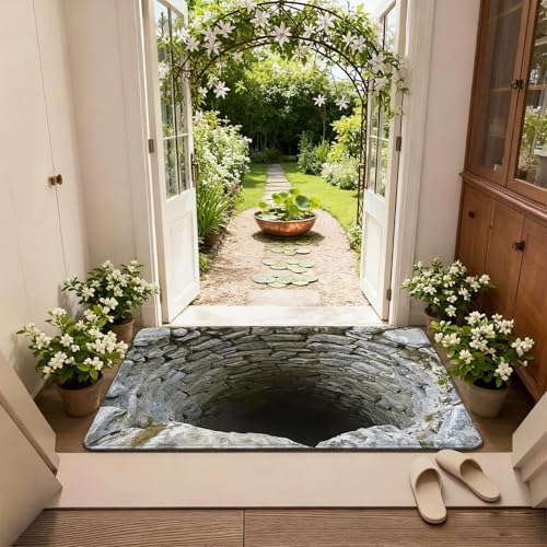 3D Cave Illusion Rug 40x60cm