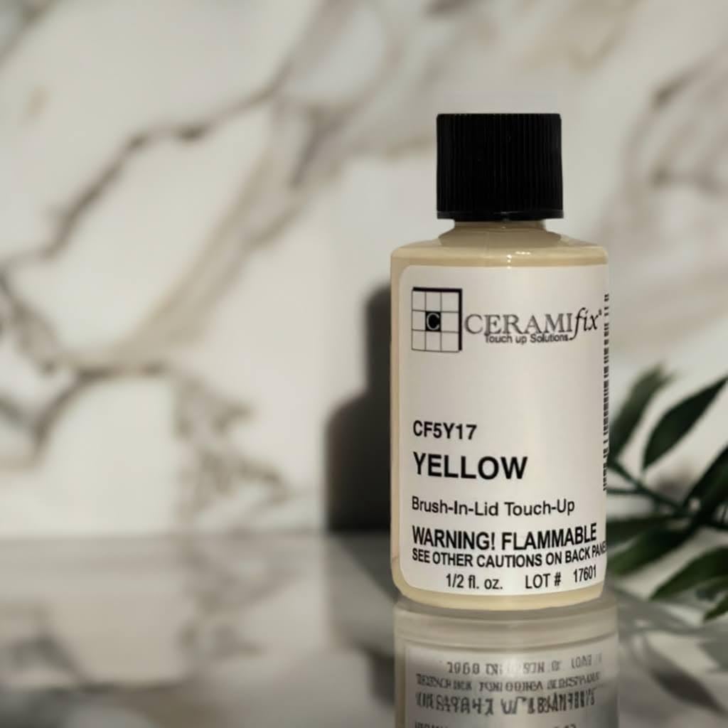 C CERAMIFIX TOUCH UP SOLUTIONS5 oz Yellow Paint for Tile, Appliances and More