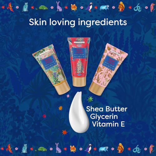 Heathcote & Ivory Hand Creams Set, 3x 30ml, Shea Butter, Fragranced with Essential Oils Hand Moisturiser, Travel Size, Vegan and Cruelty Friendly, Beauty Gift For Her - Image 7