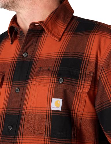 Image of Carhartt Men's Hubbard Loose Ls Plaid Shirt