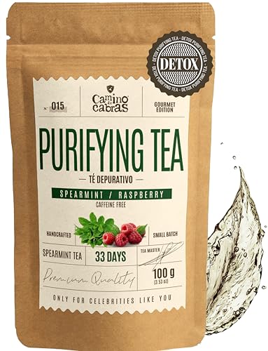 DETOX TEA | Spearmint Tea | Tisana Digestiva e Rilassante | Rinfrescante Tè alla Menta Verde,...
