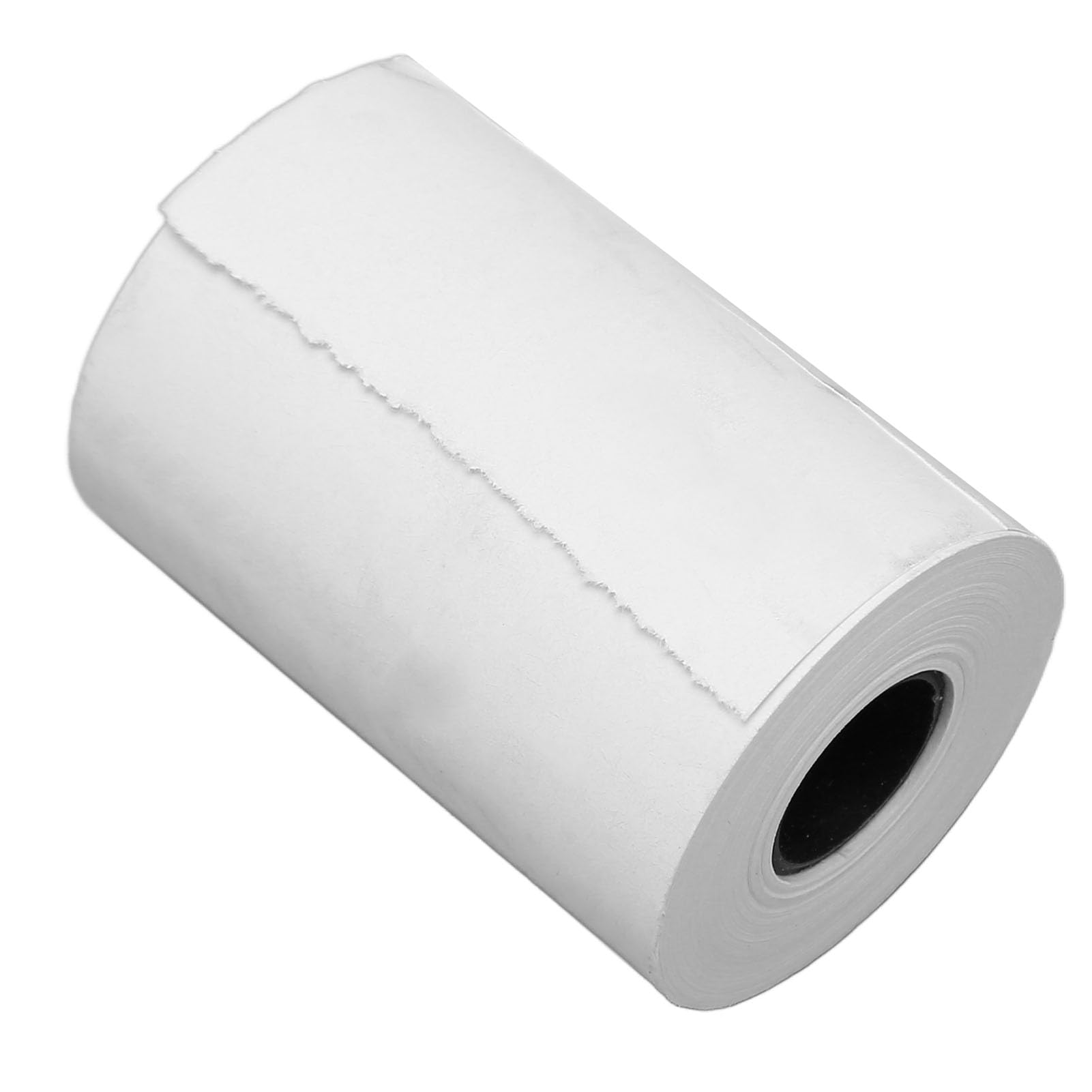 Rolki papieru termicznego 50 rolek Premium, gruby, wygładzający, szybki druk Żywe, białe rolki papieru paragonowego do drukarek POS i drukarek etykiet 57 mm x 50 mm (Bez rdzenia rurowego)